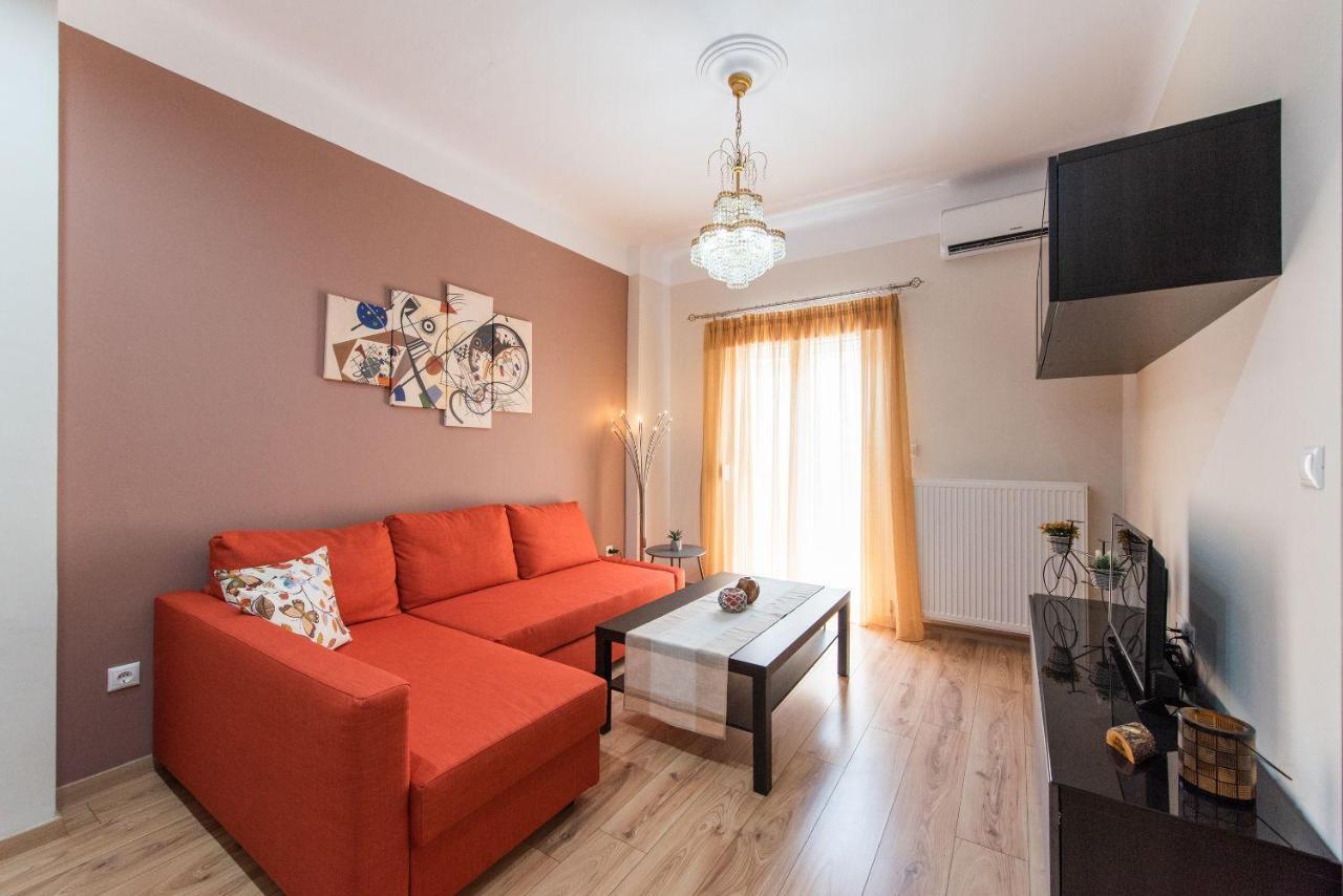 Apricot By Halu! Cozy Apt Next To Agia Sophia Metro Station Thessaloníki Luaran gambar