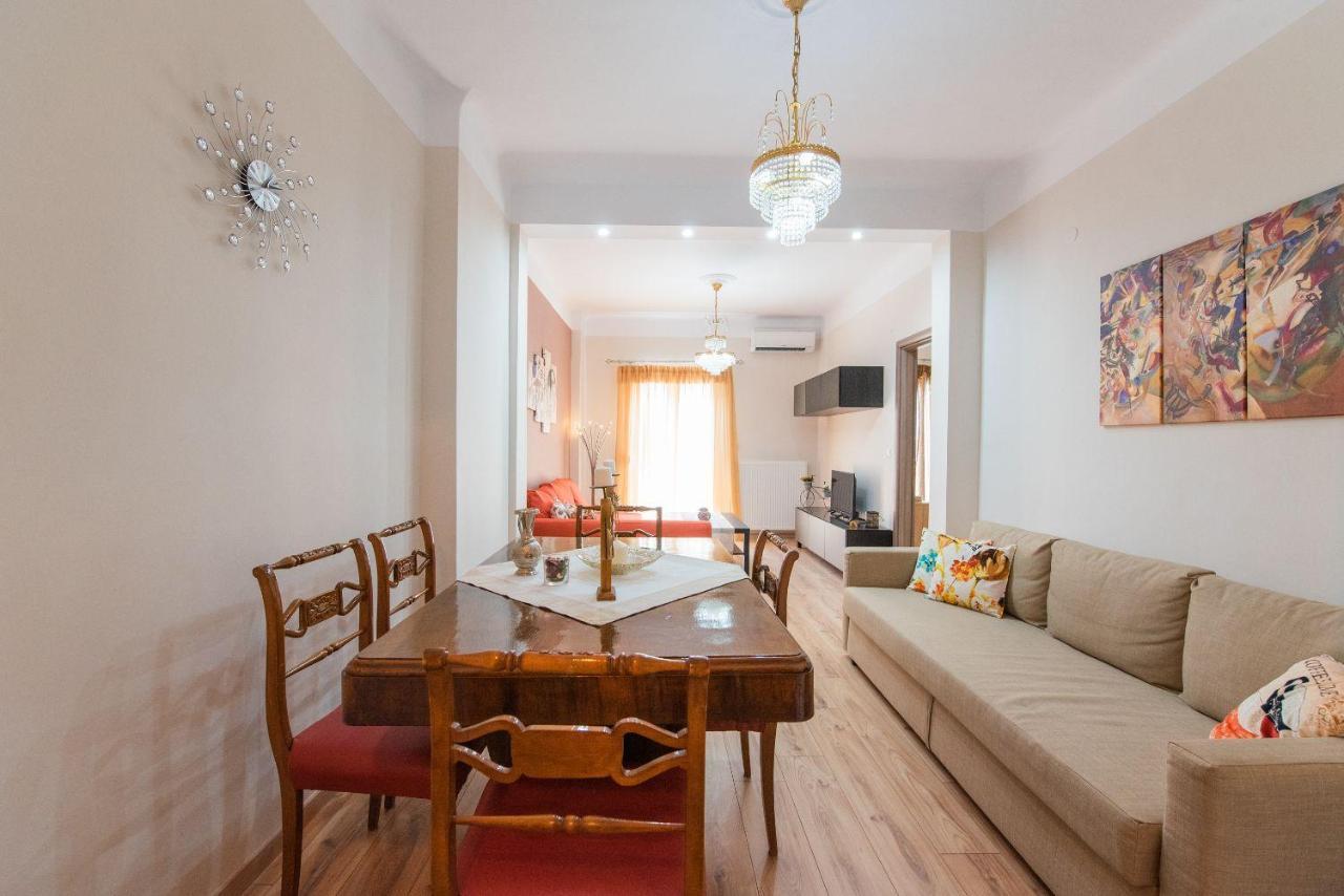 Apricot By Halu! Cozy Apt Next To Agia Sophia Metro Station Thessaloníki Luaran gambar