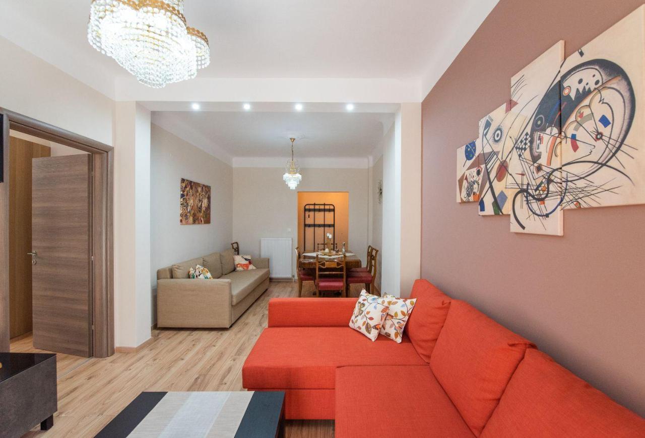 Apricot By Halu! Cozy Apt Next To Agia Sophia Metro Station Thessaloníki Luaran gambar