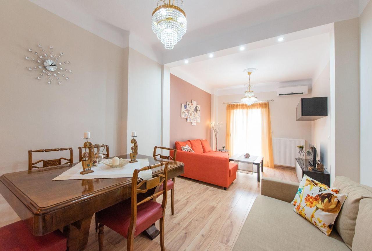 Apricot By Halu! Cozy Apt Next To Agia Sophia Metro Station Thessaloníki Luaran gambar